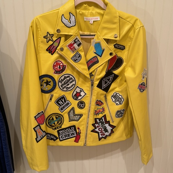 Yellow long sleeve jacket - Picture 2 of 4